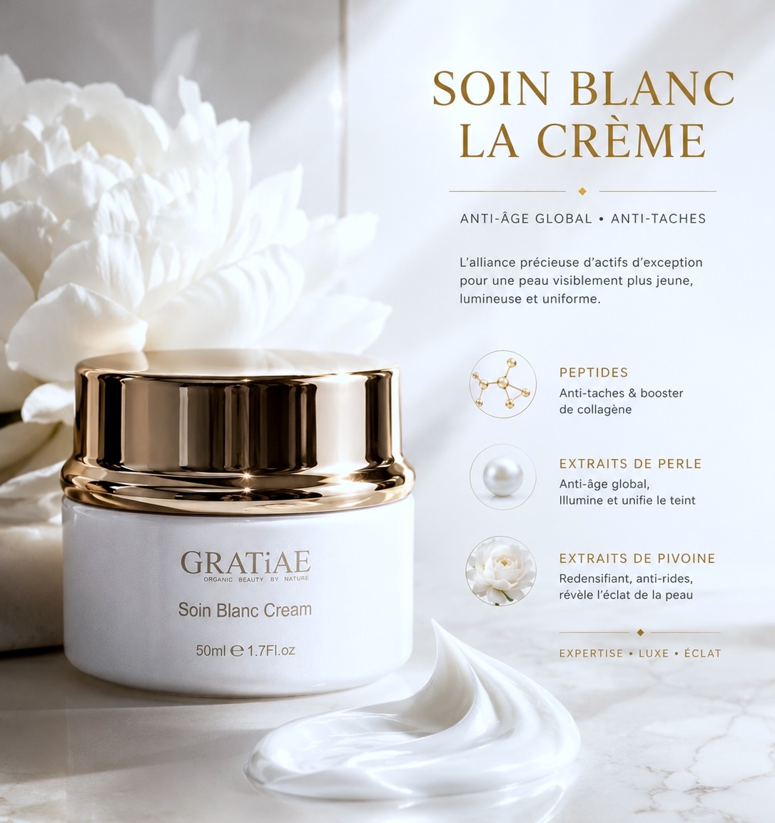 CREME SOIN BLANC - Gratiae France